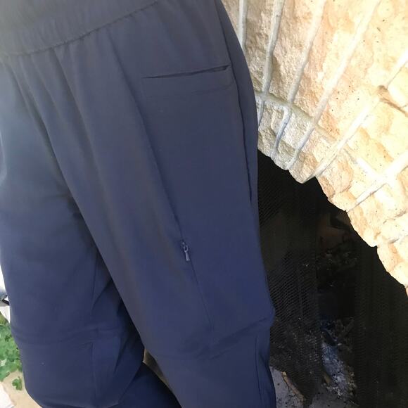 Columbia Convertible Pull on Blue Hiking Pants with Pockets Women’s Size L - Picture 8 of 11